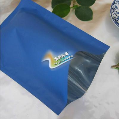 18*26cm 粉末袋 蓝色平口复合袋 包装袋 哑铝袋 食品袋 药品袋1个